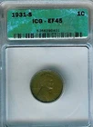 1931-S Lincoln Cent : ICG XF45