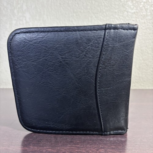 Case Logic Small CD Travel Case Wallet Faux Leather 12 Sleeves 24 Capacity - Picture 6 of 13