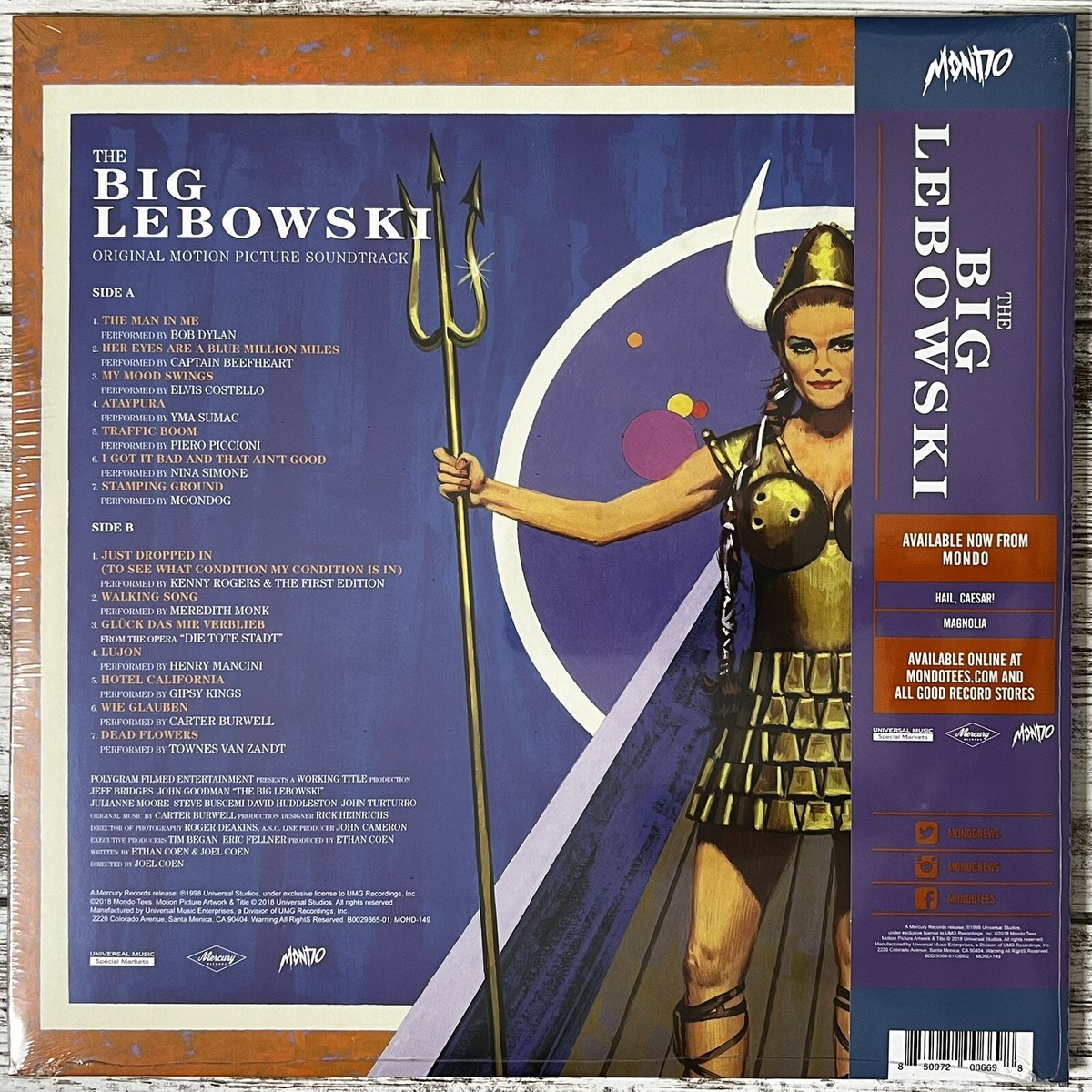 【激レア】The Big Lebowski (180G VINYL LP) The Big Lebowski | At The Movies – At The Movies Shop