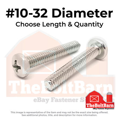 #ad #10 32 Stainless Phillips Pan Head Machine Screws Choose Length amp; Qty $272.41