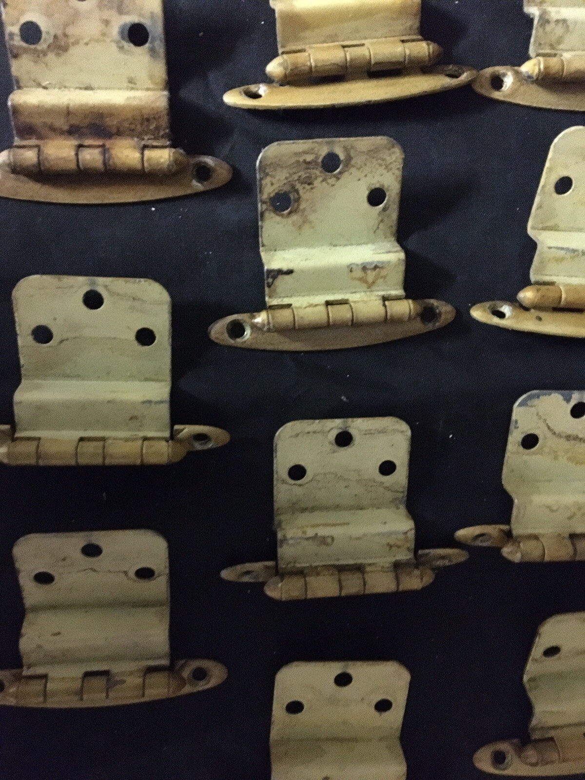 Lot of 10 Vintage Door Hinges with 3/8" offset eBay