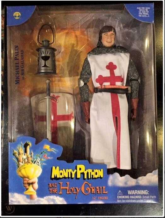 Monty Python and the Holy Grail フィギュア Amazon.com: Terry Jones As Sir Bedevere 12