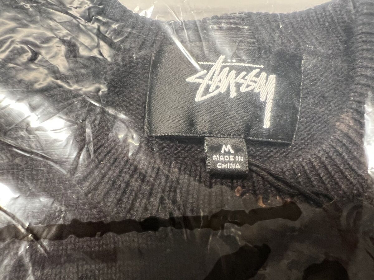 Stussy Authentic Workgear Sweater - Black Medium | eBay Stussy Authentic Workgear Sweater - Black Medium | eBay