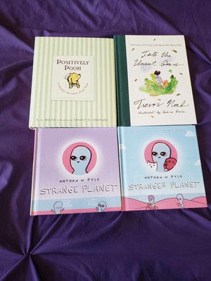 Books, Funny, Wholesome, Cozy,Strange Planet,Winnie The Pooh