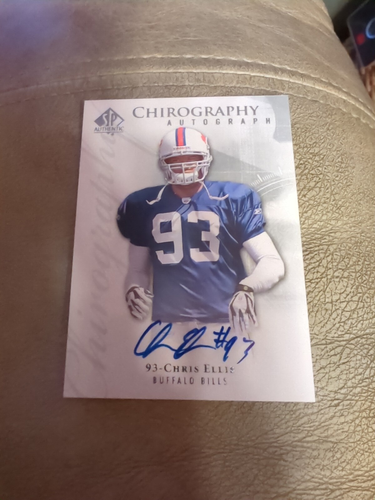 Chris Ellis SP Authentic Chirography #CHCE Base