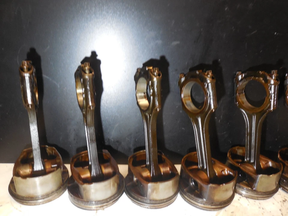 99-08 Mercedes R230 SL500 S500 Motor Pistón (Juego de 8) 03 x 96.986 M113 E500 Foto 2 de 4