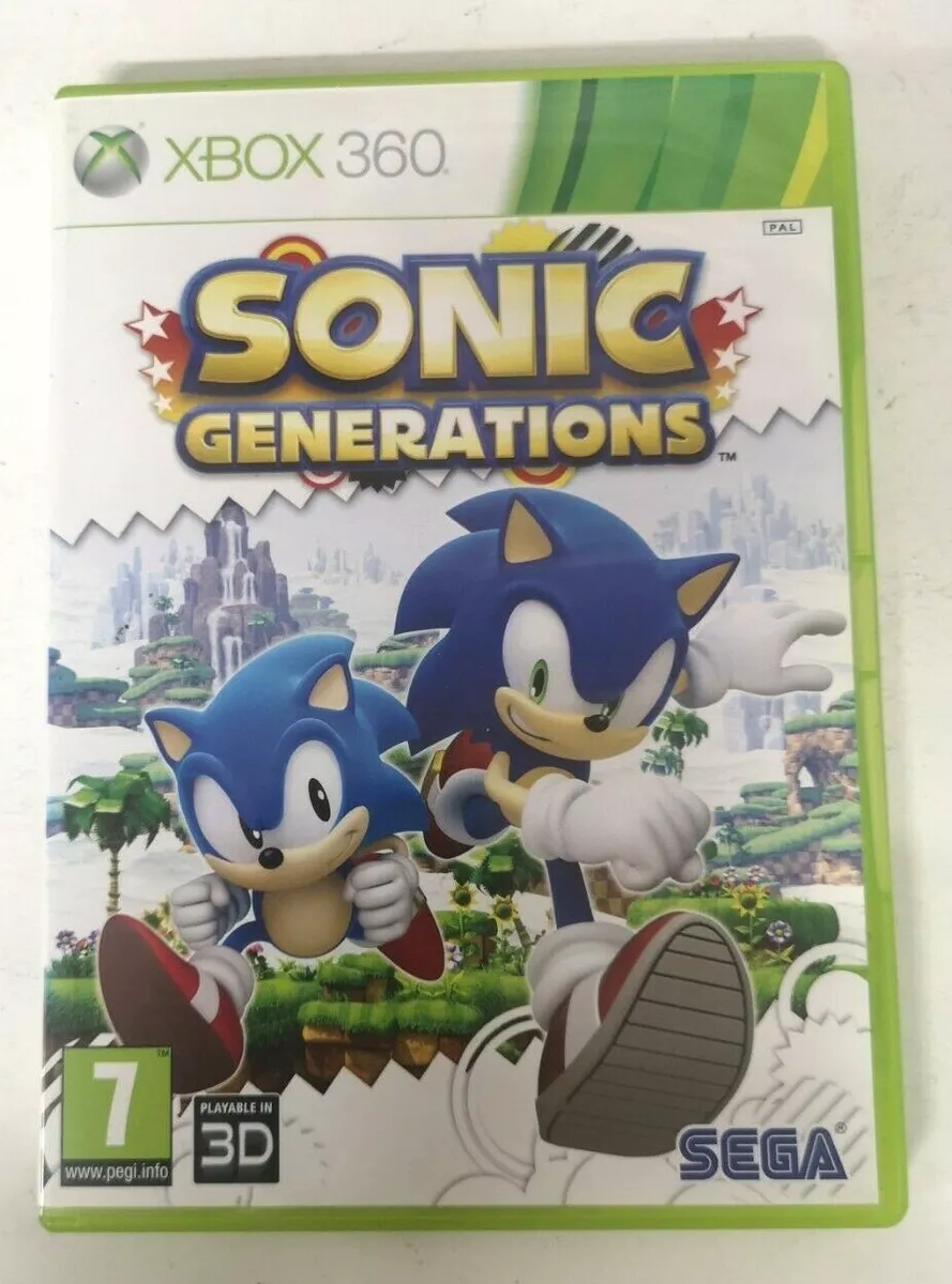 Sonic Generations - Xbox 360, PS3, PC HD 720p BR 