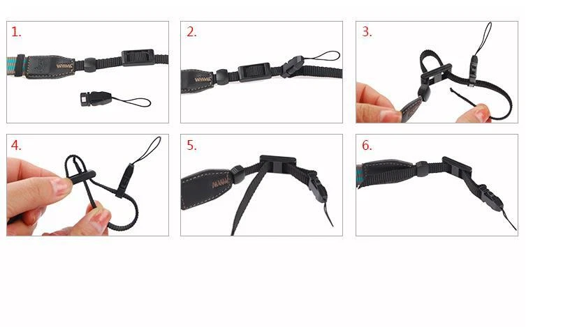 Camera Connectors Loops 2PCS 1.2cm Quick Release Buckle Set Neck Strap Camera - Image 2 of 4