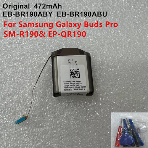 NEW EB-BR190ABY EB-BR190ABU Battery For Samsung Galaxy Buds Pro SM-R190 EP-QR190 - 第 1/2 張圖片