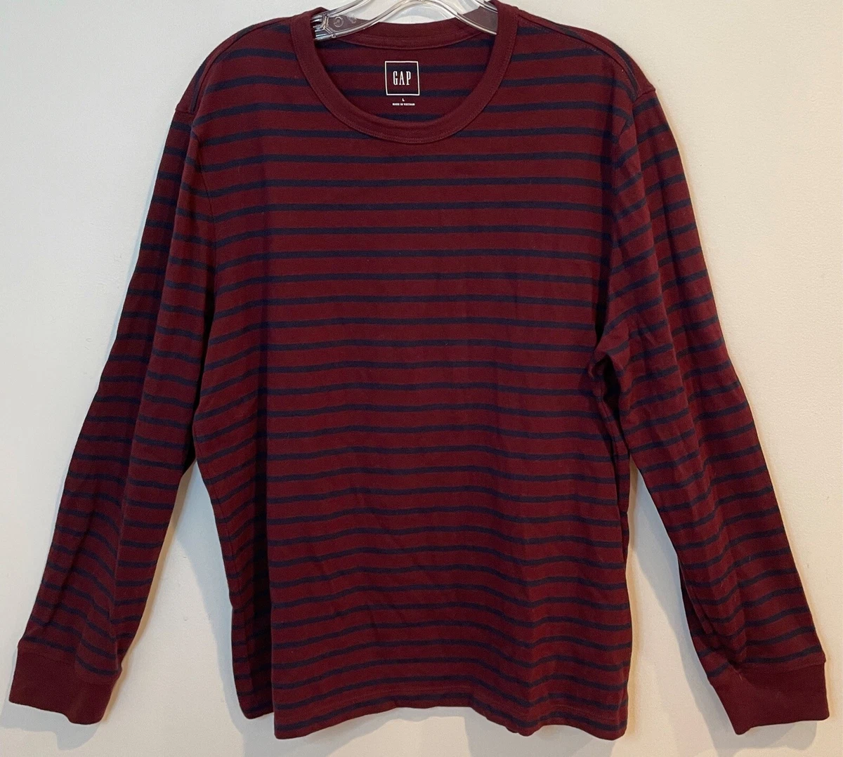 25+ Gap Long Sleeve Striped T-Shirts for Men for sale | Updated
