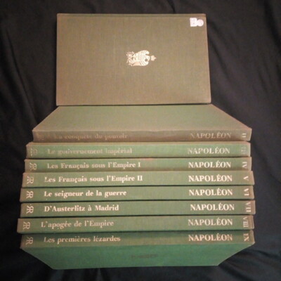 Napoleon 9 Volumes - II, III, IV - Editions Rencontre Lausanne Illustrated