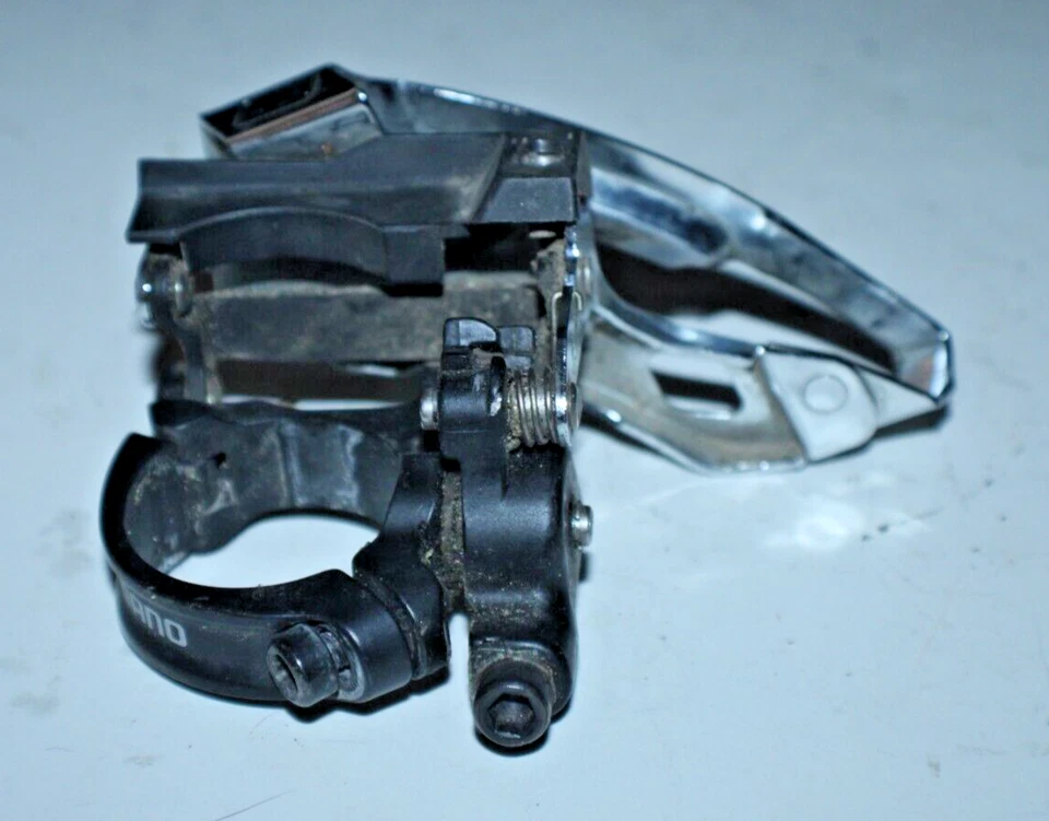 Shimano Deore XT Triple Front Derailleur FD-M700-10 Top-Pull 34.9mm USA Shipper! - Image 3 of 4