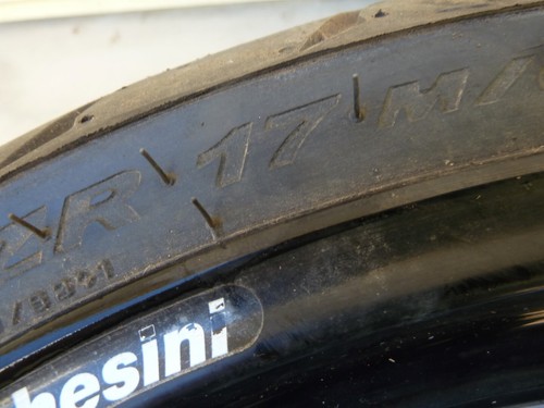 Front wheel & tire MARCHESINI Monster S2R 1000 800 (s4r) 05 06 07 Ducati # N20 - Picture 6 of 9