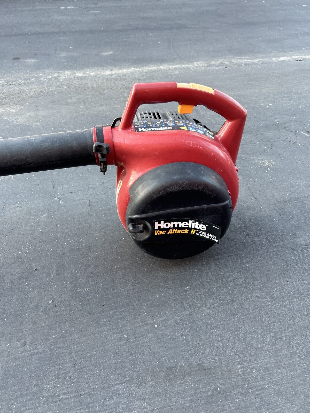 Homelite Vac Attack II Gas Power Leaf Blow