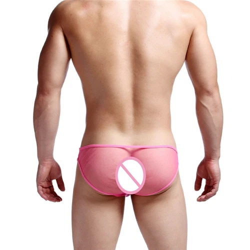 Gay Mens Sexy See Through Briefs Underwear Mesh Shorts Transparent Boxer✅Panties - Picture 11 of 48