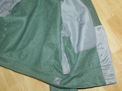 Uniforme veste Wehrmacht artlerie allemande reproduction/fabrication de collection ! - Photo 8/13