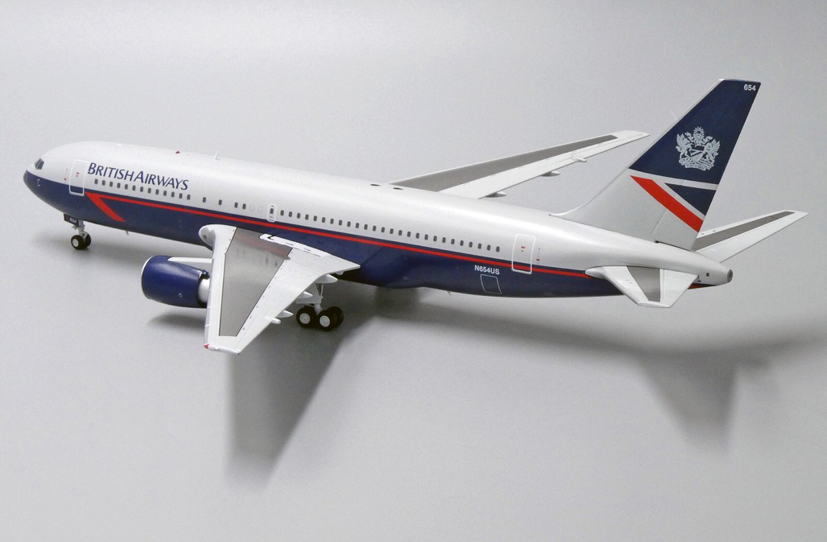 ブリティッシュエアウェイズ 767-200ER N654US 1/200 Jcwings British Airways Boeing 767-200ER Reg: N654US 1/200