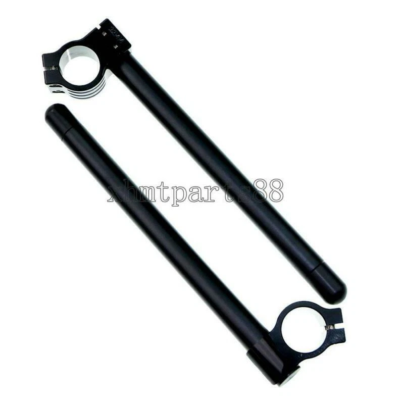 Manillar CNC negro con clip de 50 mm para Suzuki GSXR600 2004-2014 GSXR750 1993-2014 Foto 4 de 4