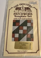 JACOB'S LADDER The Quiltery Patchwork Template Set 10104A Made In England