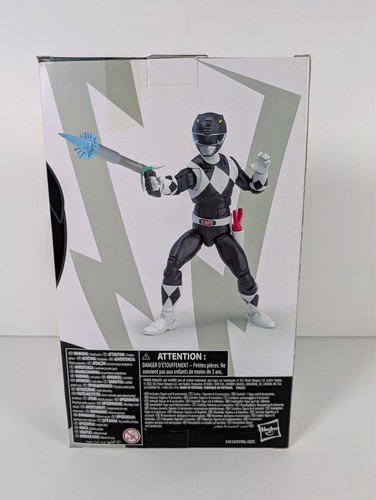 Hasbro Power Rangers Lightning Collection Mighty Morphin Black Ranger 6" Figure - Picture 2 of 6