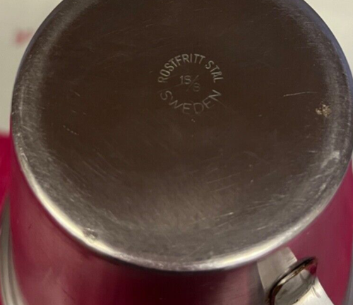 Stainless Streel Measuring Jug. Rostfritt Stal Sweden - Picture 7 of 9