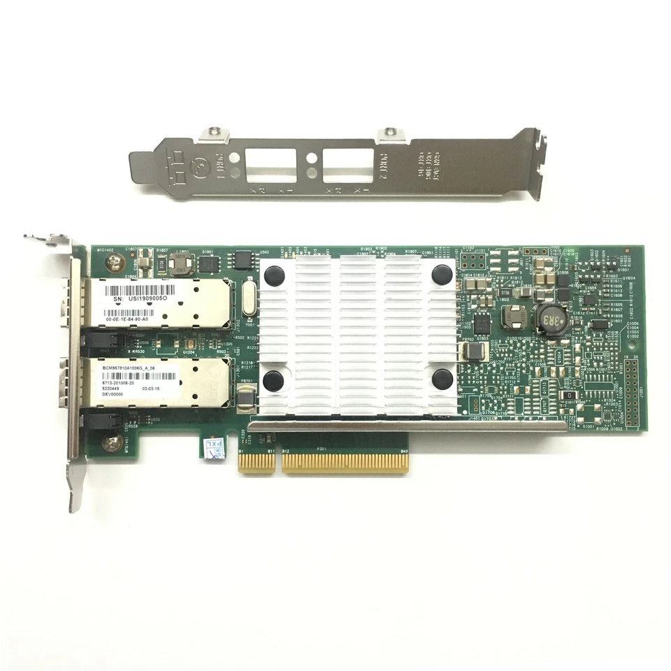 Broadcom BCM957810A1006G 10GB PCIe x8 Dual Port SFP Host Bus Adapter NIC - Image 2 of 4
