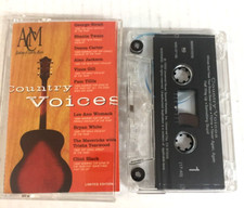 Country Voices Various Cassette tape Ships Same Day With Tracking