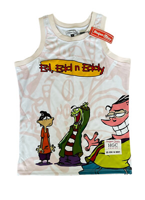 【US規格】希少 CN Ed Edd n Eddy Tシャツ ホワイト 白 M Ed, Edd n Eddy 
