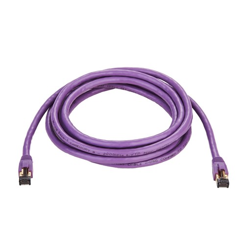 Cat8 SFTP Super Speed Ethernet Patch Cord 40Gbps Wire 0.5FT-75 FT Purple LOT - 第 11/12 張圖片