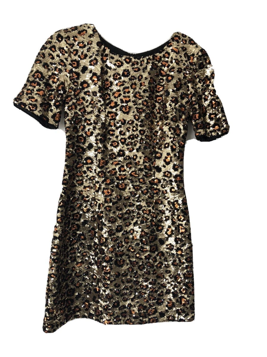 French connection leopard clearance print