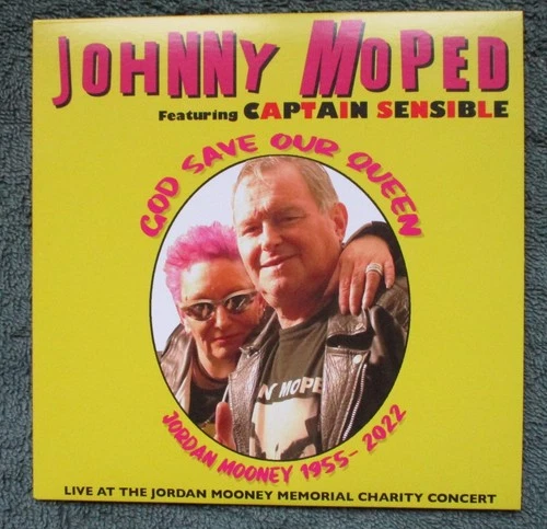 7" Single.  Johnny Moped - God Save Our Queen.  Grey Vinyl.  Mint.
