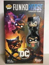 Funkoverse Strategy Game DC Comics Expansion Pack Catwoman & Robin