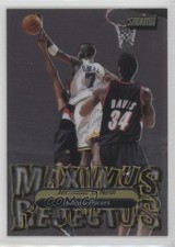 2001-02 Topps Stadium Club Maximus Rejectus Jermaine O'Neal #MR8 0k4