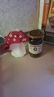 Mushroom  Red & White Beaded Pearl Mushroom Purse/Phone Carry Bag — photo 3
