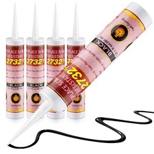 Black 2732f High Temp Fireplace Sealant Fire Caulk Paint Compound Insulation Black 2732f High Temp Fireplace Sealant Fire Caulk Paint Compound Insulation