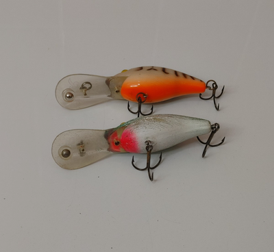 Leurre De Pêche Rebel Double Deep Maxi R - Crankbait New Old Stock