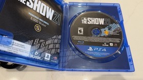 PlayStation 4 PS4 Console w/ Controller, Cords & MLB Show - Working-