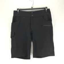 Shredly All Time 11" Zipper Snap Mid Rise Short Women's Size 12 Noir Bike MTB