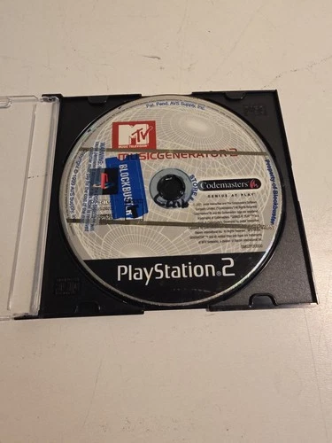 MTV Music Generator 2 (Sony PlayStation 2, 2001) Disc Only