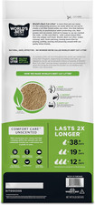 Worlds Best Cat Litter 8Lb (3.63Kg) Original Unscented 6.17 per kilo