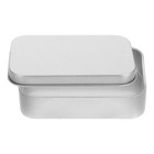  Portable Small Metal Tin Mini Container Box Empty Tins with Lids