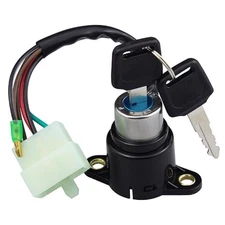 Ignition Start Switch Lock Key Assembly Aftermarket Replacement Parts Compat