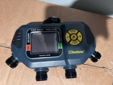 Melnor 65140AMZ 4 Zone Digital Water Timer NEW Black and Yellow