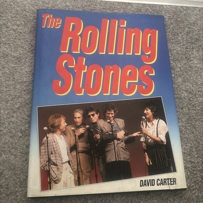 The Rolling Stones by David Carter Hardcover.  1992.    Jagger, Richards