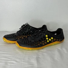 Vivobarefoot Water Shoes Mens Size 8 Black Yellow Ultra Barefoot Minimalist