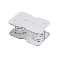 Duals Spring Tissue Box Holder Quick Dispensing Plastic Storage Organizer For