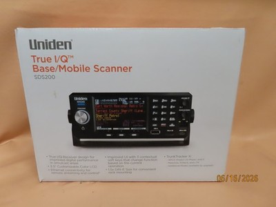 Uniden sds200 true I/Q base mobile scanner new in box