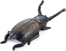 Cast Iron Boot Jack, Beetle Boot Puller, Shoe Remover for Work Boots, Rubber