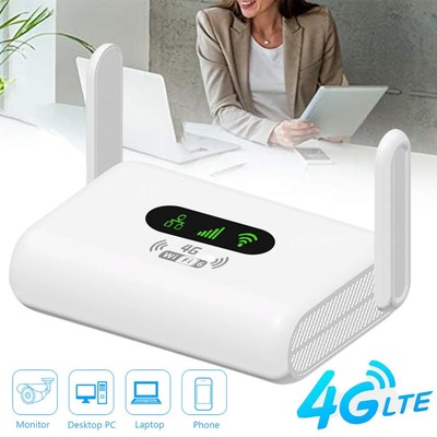 WiFi Router 4G CPE LTE 300 Mbit/s Drahtloser Router Mobile WiFi -Hotspot Router
