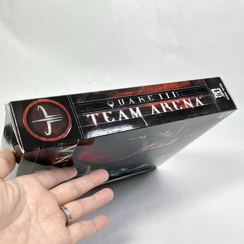 Vintage QUAKE III: TEAM ARENA leere BIG BOX ONLY - Windows PC 2000 - sehr guter Zustand - Bild 9 von 12